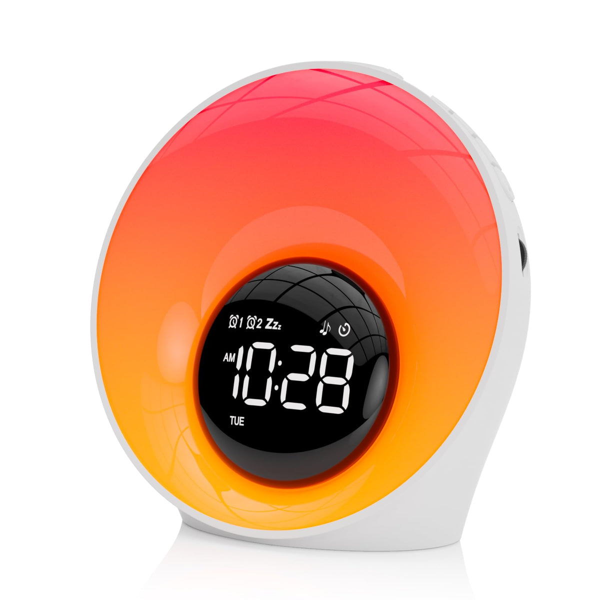 AFEXOA Sunrise Alarm Clock with Wake Up Light & White Noise Machine