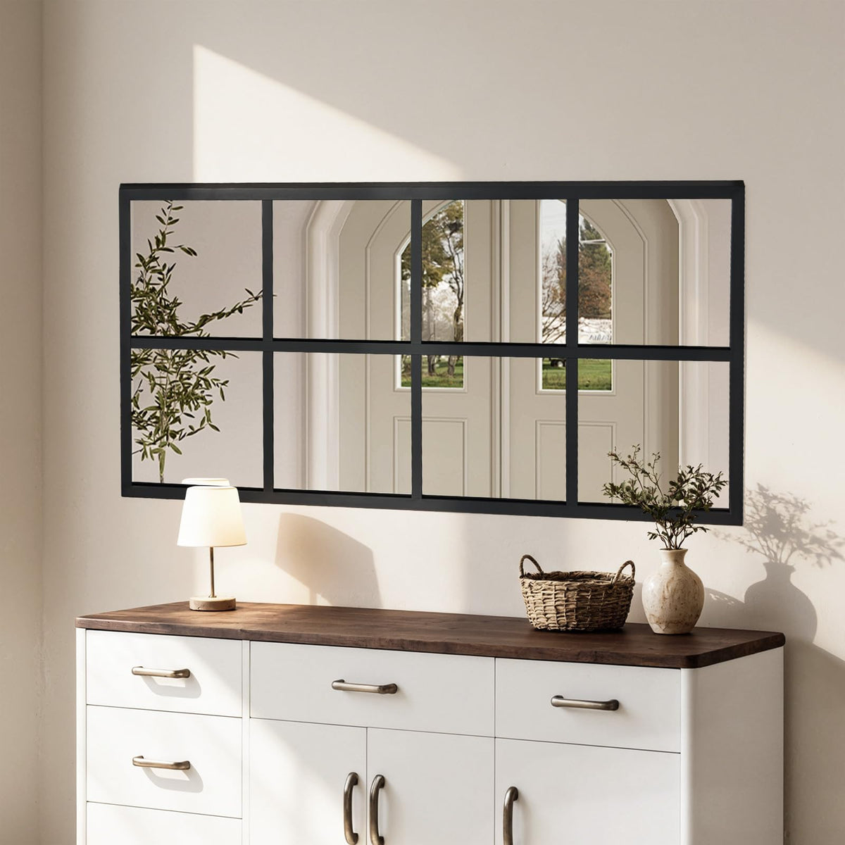 LED Rectangular Full Length Mirror, 64"L x 21"W Body Standing Mirror