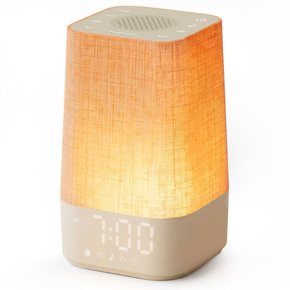 Sunrise Alarm Clock with Sound Machine, Gentle Wake Up Light for Bedroom