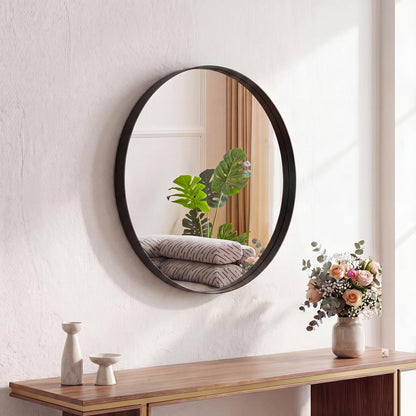Sweetcrispy 24"x 36" Arched Gold Bathroom Mirrors for Wall