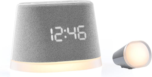 Sunrise Alarm Clock with Sound Machine Night Light for Bedroom Dorm