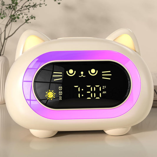 ANALOI Alarm Clock for Kids, Ok to Wake Clock for Kids Girls