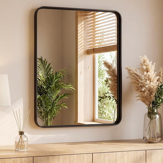 Sweetcrispy Bathroom Mirror 36x24 Inch, Vanity Mirror for Wall