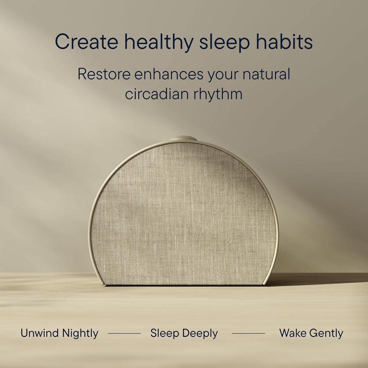 Hatch Restore 3 | Science-Backed Sleep Audio, Circadian Lighting (Putty)